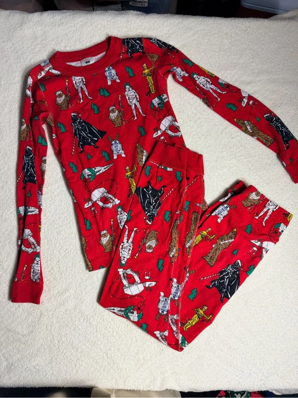 Hanna Andersson Star Wars Christmas Pajama Set | Size 10